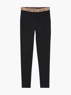 CK BLACK Legging en jersey Milano for femmes CALVIN KLEIN JEANS