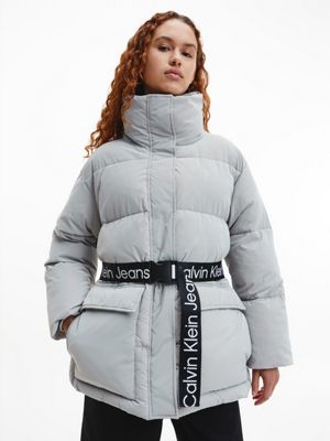 Soft Belted Puffer Jacket Calvin Klein® J20J219845PQY