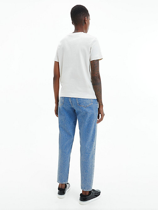 Calvin Klein Donna Abbigliamento Top e t-shirt T-shirt T-shirt a maniche lunghe T-shirt con logo a maniche lunghe taglio relaxed 