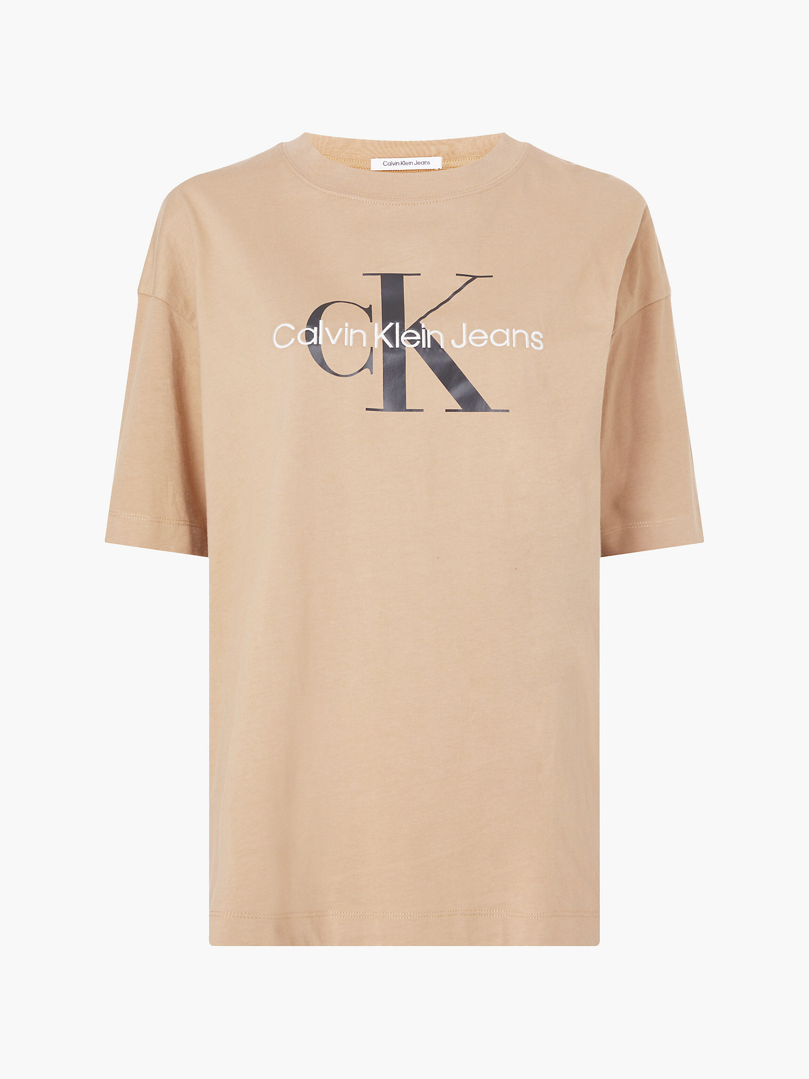 Organic Cotton Monogram T-shirt Calvin Klein® | J20J219948GV7