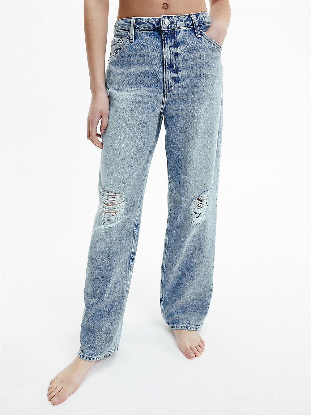 DENIM LIGHT > 90's Straight Jeans > undefined dames - Calvin Klein