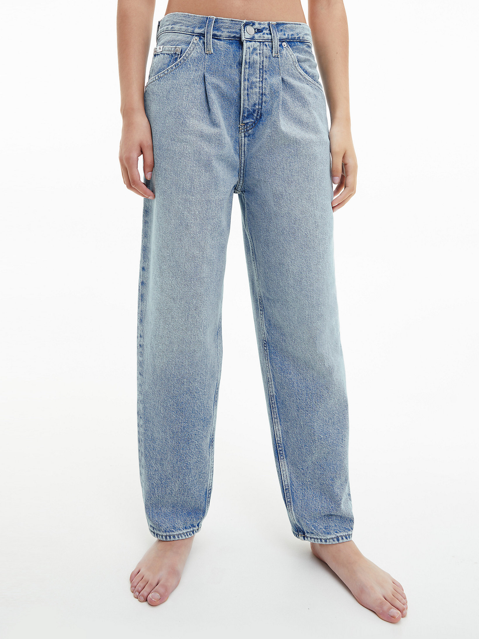 Denim Medium Baggy Jeans undefined Damen Calvin Klein