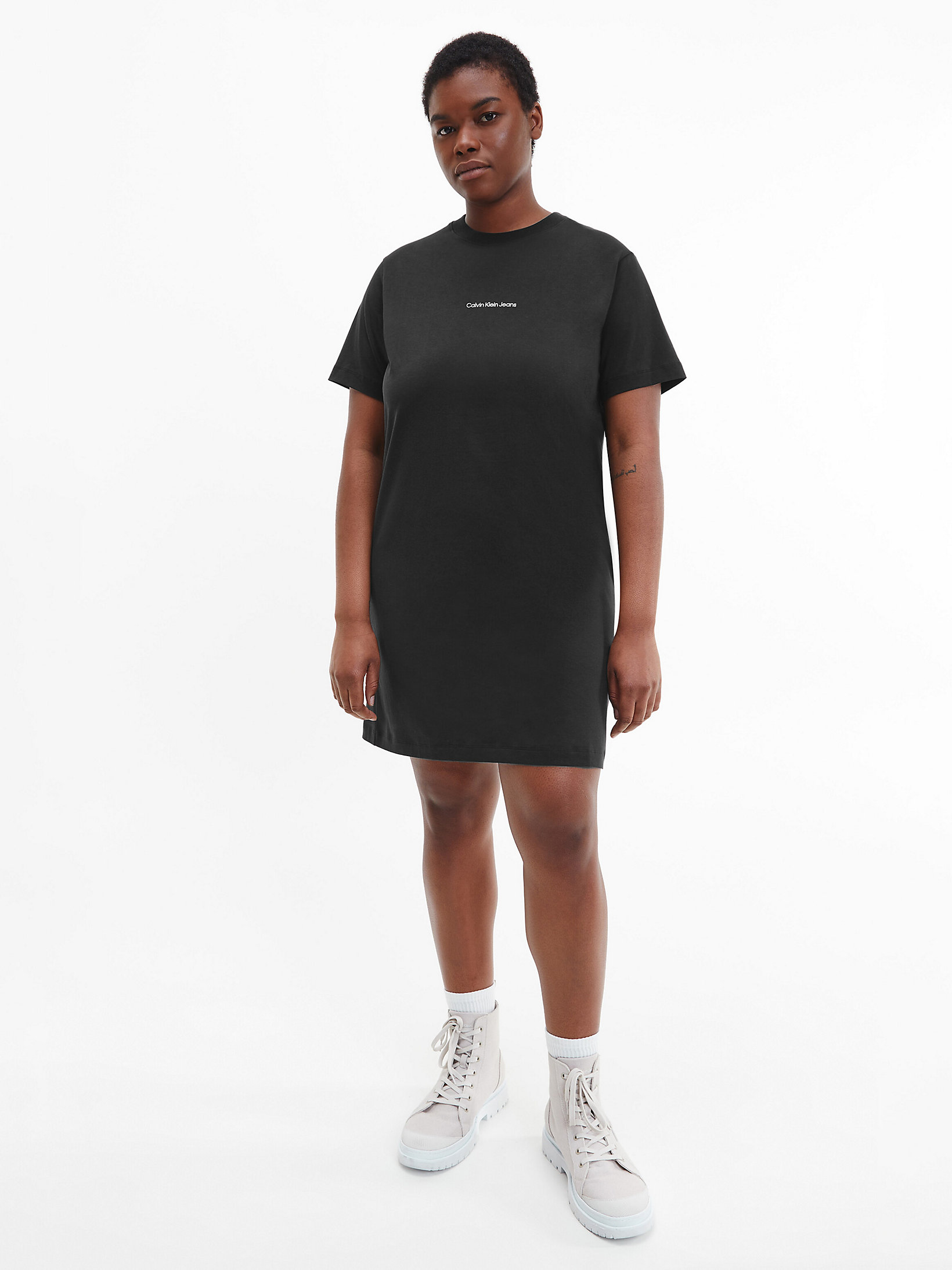 Plus Size Logo T-shirt Dress Calvin Klein® | J20J220033BEH