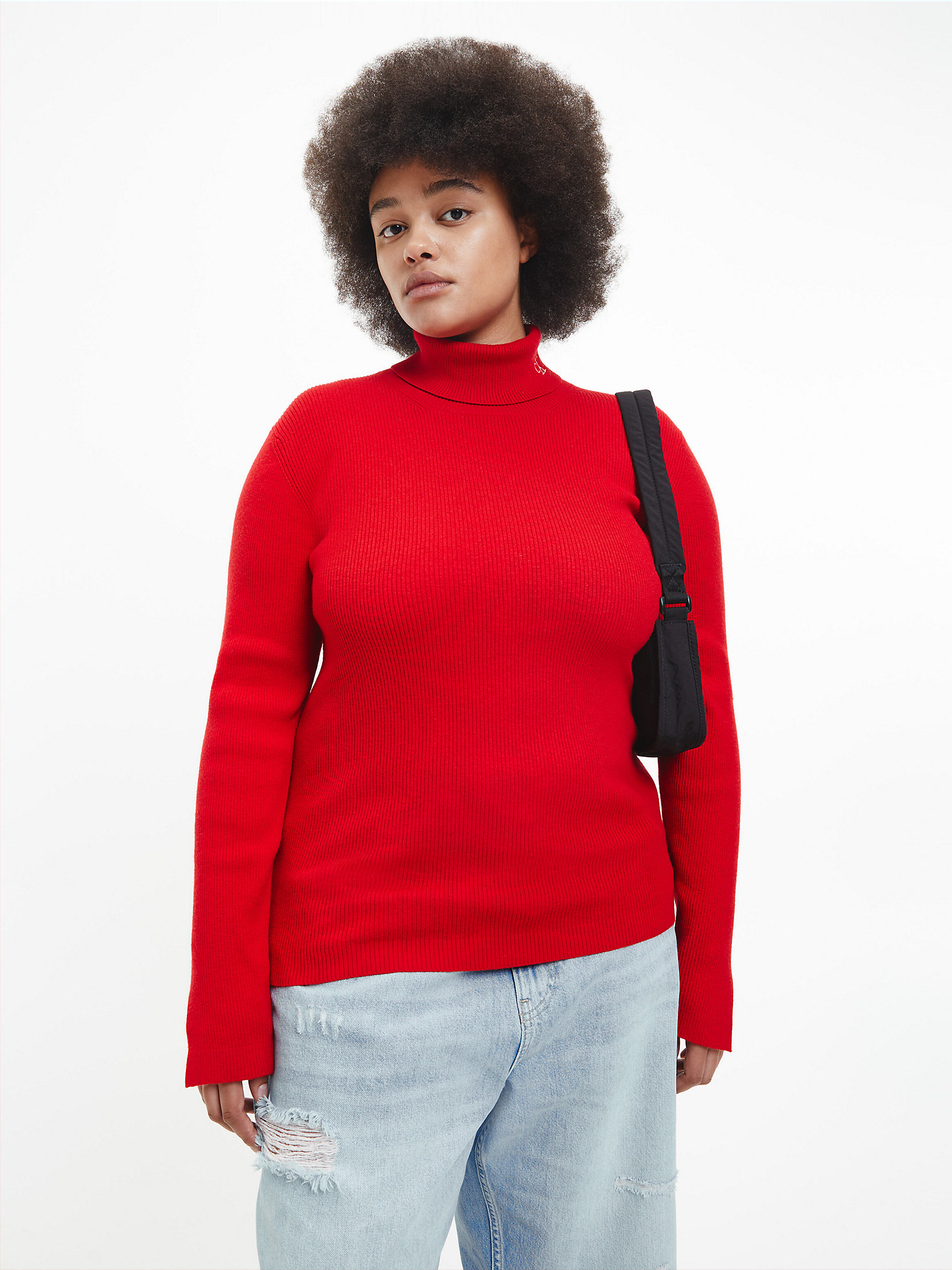 Pull Grande Taille À Col Roulé > Candy Apple > undefined femmes > Calvin Klein