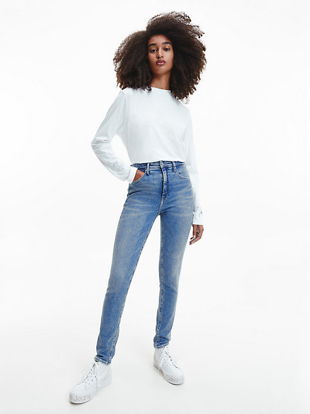 DENIM LIGHT High Rise Skinny Jeans for women CALVIN KLEIN JEANS