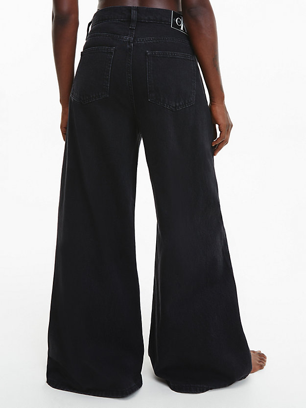 DENIM BLACK Low Rise Loose Jeans für Damen CALVIN KLEIN JEANS