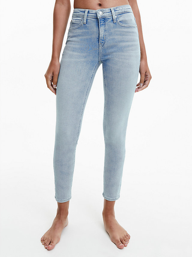Denim Light Mid Rise Skinny Jeans undefined women Calvin Klein