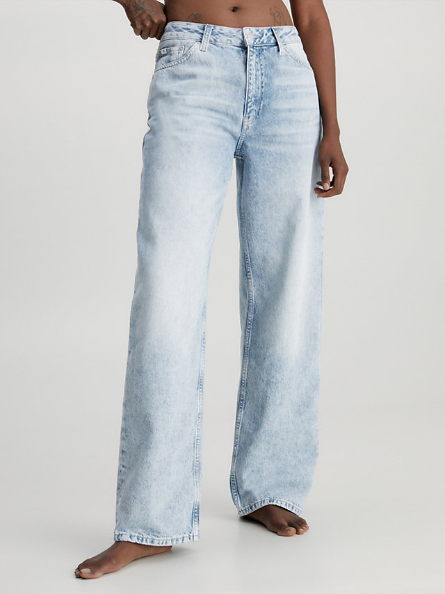 Denim Light 90's Straight Jeans undefined Damen Calvin Klein