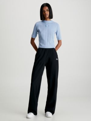 Pantalón de chándal pierna ancha de punto milano Calvin Klein® | J20J220268BEH