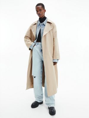 manteau long calvin klein