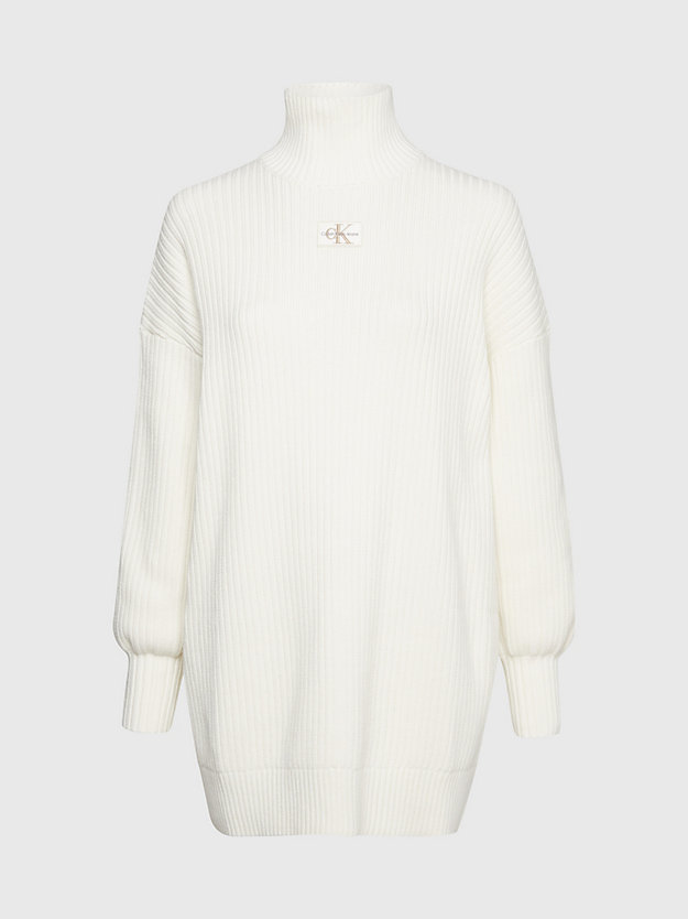 IVORY Lässiges Pulloverkleid aus Bio-Baumwolle für Damen CALVIN KLEIN JEANS