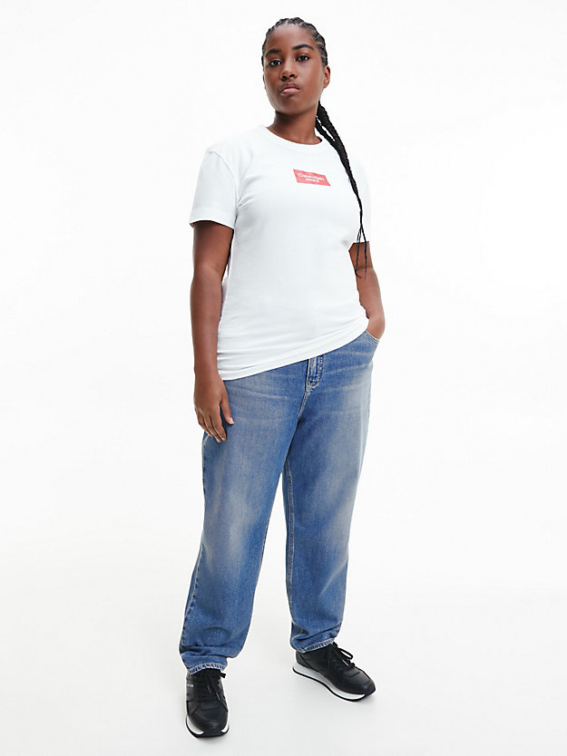 denim dark plus size mom jeans for women calvin klein jeans