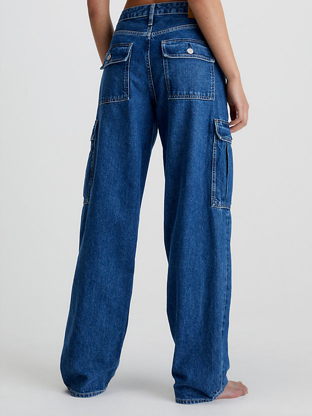 denim medium 90's straight cargo jeans for women calvin klein jeans