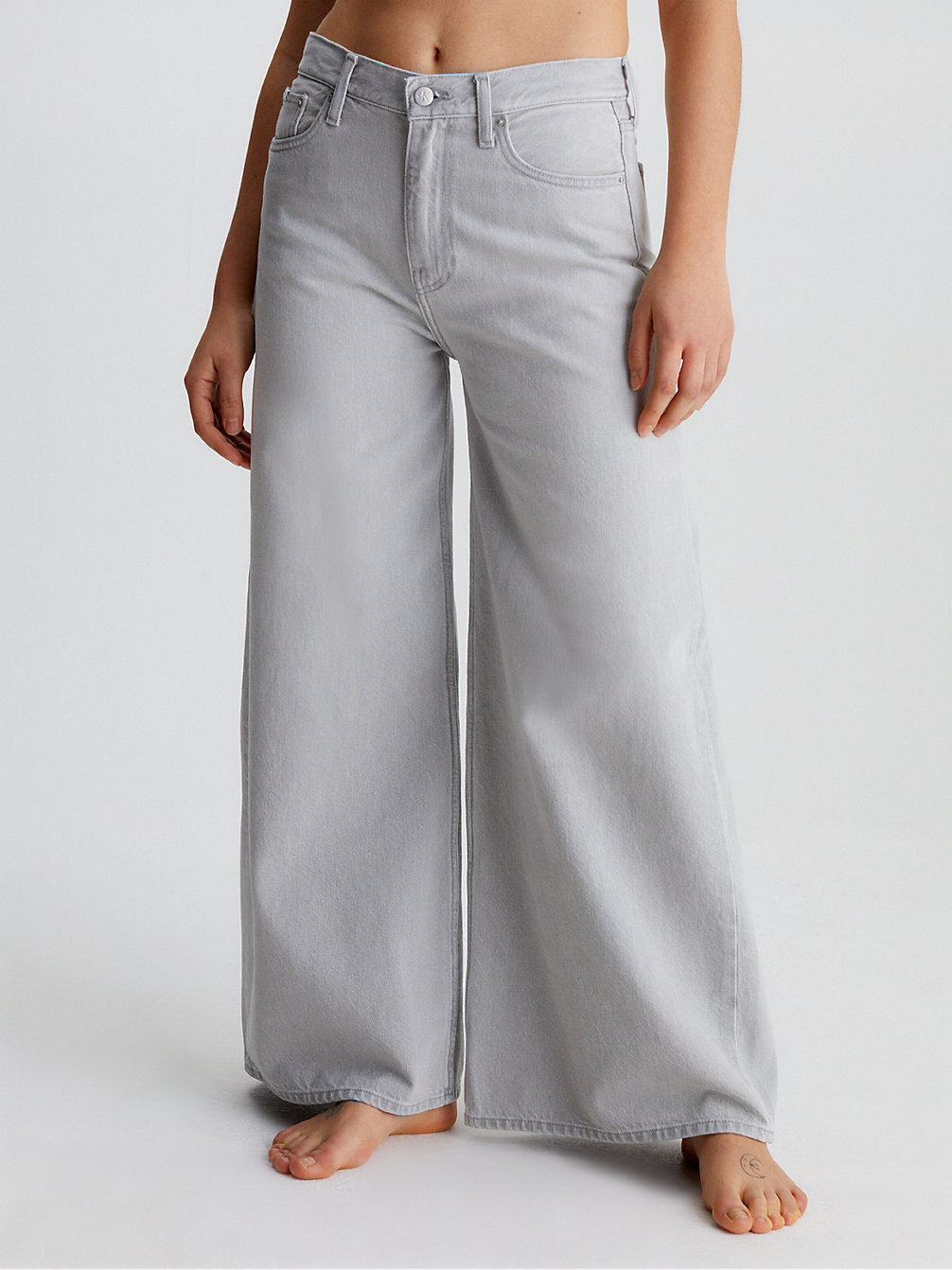DENIM GREY Low Rise Loose Jeans undefined Damen Calvin Klein