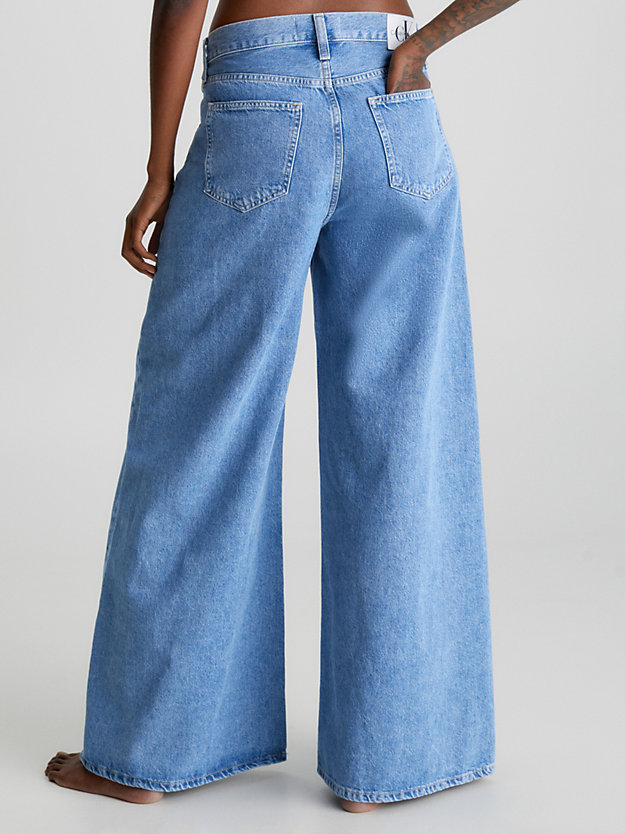 denim medium low rise loose jeans for women calvin klein jeans