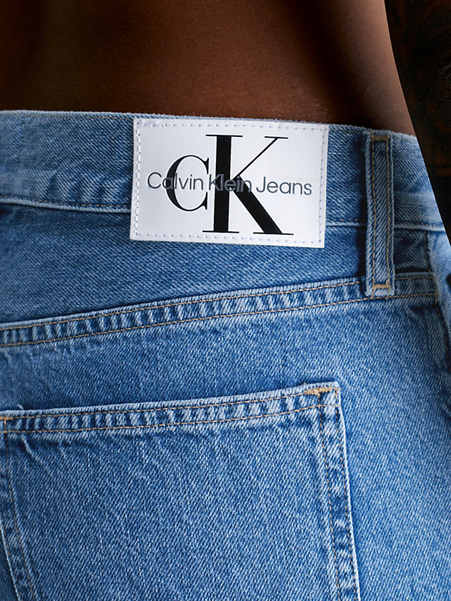blue low rise loose jeans for women calvin klein jeans