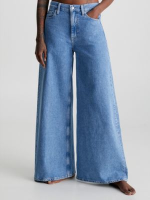 Calvin klein deals wide leg pants