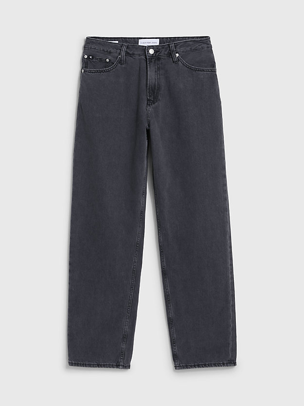 DENIM BLACK 90's Straight Jeans for women CALVIN KLEIN JEANS