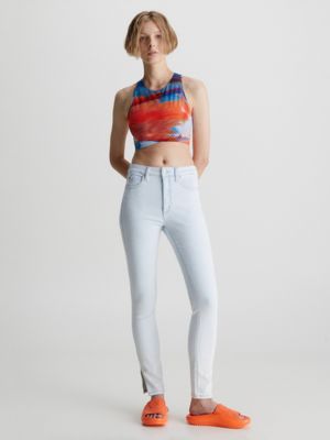 DENIM LIGHT Jean Skinny High Rise for femmes CALVIN KLEIN JEANS