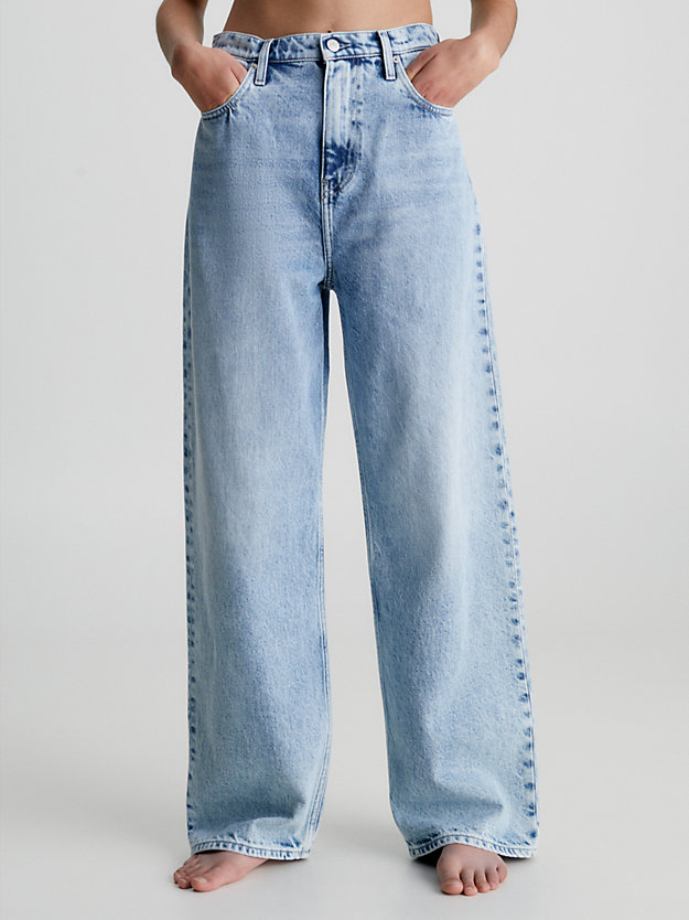 DENIM LIGHT High Rise Relaxed Jeans for women CALVIN KLEIN JEANS