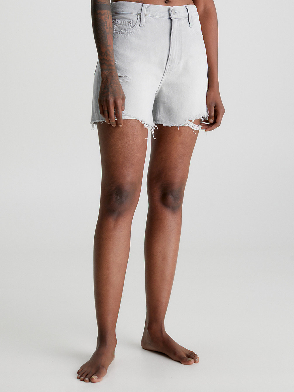 DENIM GREY Denim Mom-Shorts undefined Damen Calvin Klein