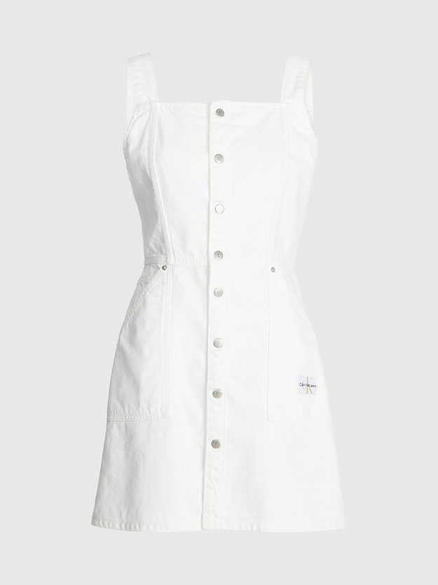 DENIM LIGHT Jeansowa sukienka na guziki z materiału z recyklingu dla Kobiety CALVIN KLEIN JEANS
