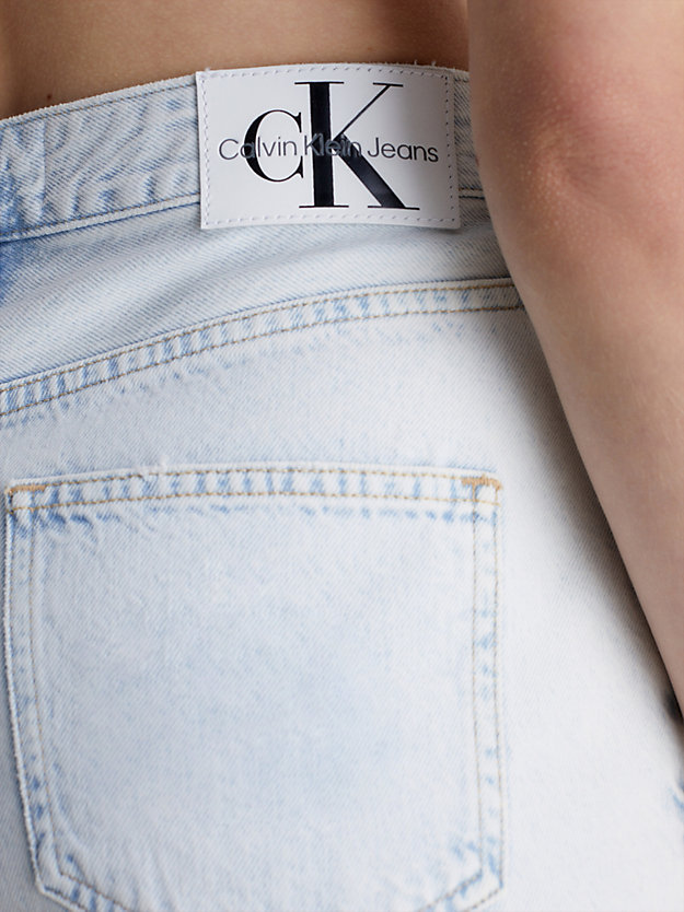 DENIM LIGHT Jeansowa spódnica mini z wysokim stanem dla Kobiety CALVIN KLEIN JEANS
