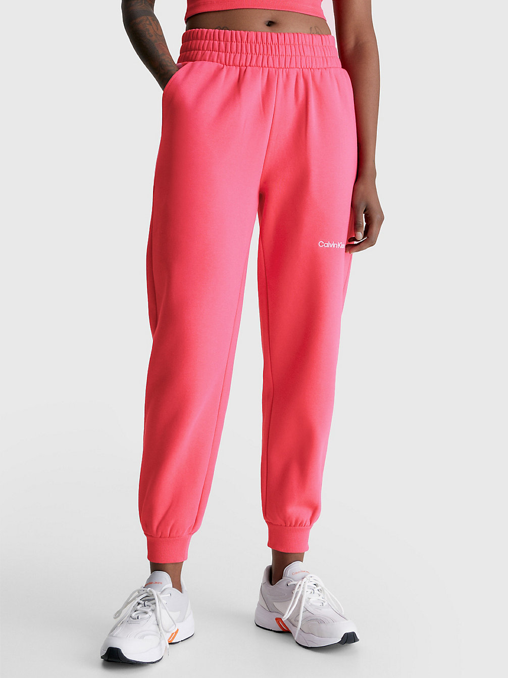 PINK FLASH Relaxed Joggers undefined women Calvin Klein