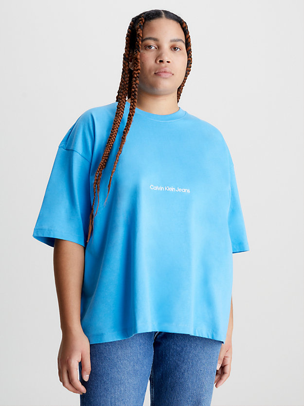 BLUE CRUSH Boyfriend T-shirt for women CALVIN KLEIN JEANS