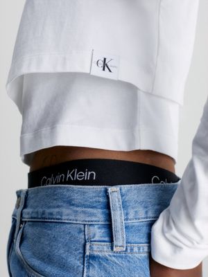 Double Layer Long Sleeve T-shirt Calvin Klein® | J20J220773YAF