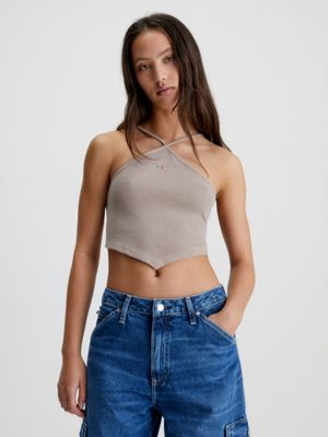 Calvin klein on sale halter top