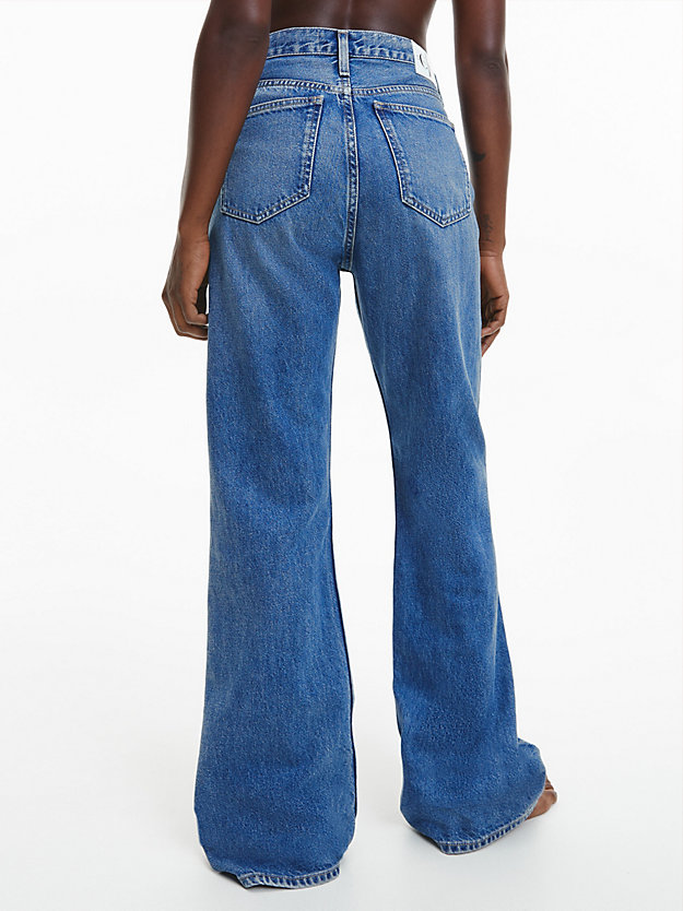denim dark authentic bootcut jeans for women calvin klein jeans