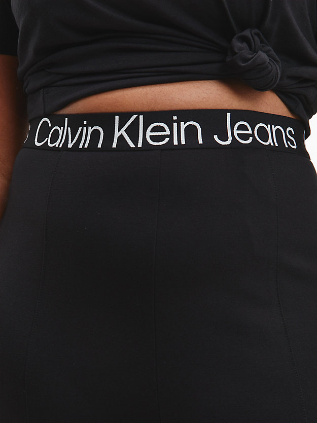 CK BLACK Legging in jersey Milano plus size da donna CALVIN KLEIN JEANS