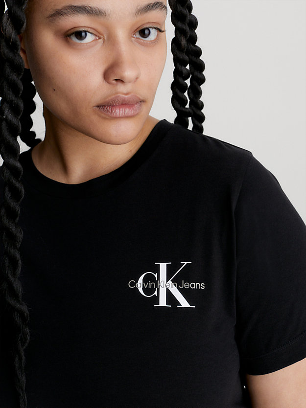 CK BLACK / CK BLACK Pack de 2 camisetas con monograma de talla grande de mujer CALVIN KLEIN JEANS