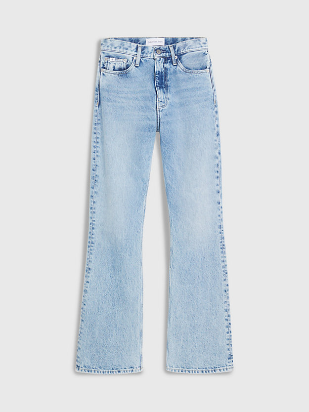 denim light authentic bootcut jeans für damen - calvin klein jeans