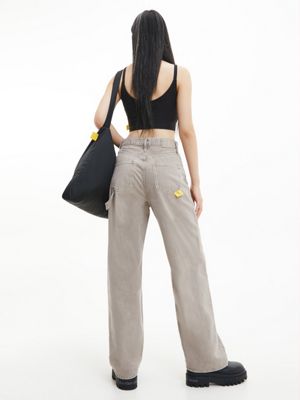 CK BLACK Cotton Stretch Bustier Top for women CALVIN KLEIN JEANS