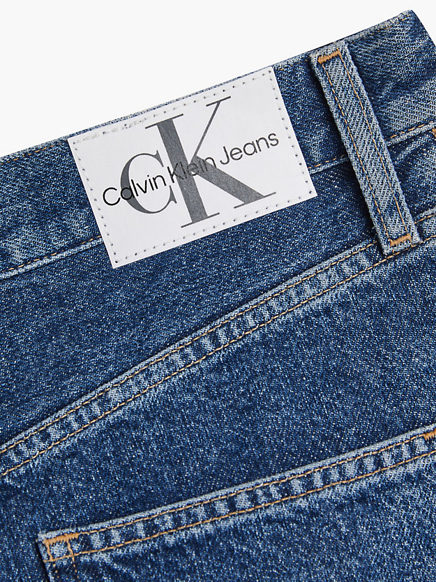 DENIM MEDIUM High Rise Relaxed Jeans for women CALVIN KLEIN JEANS