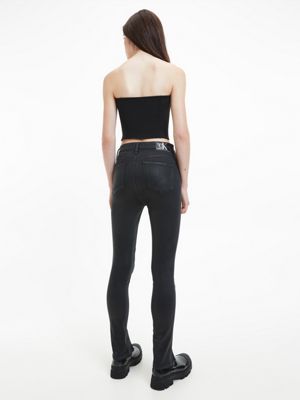 CK BLACK Trägerloses Bustier-Top für Damen CALVIN KLEIN JEANS