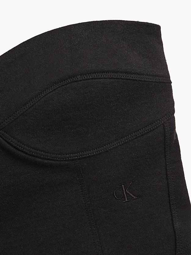 ck black bustier-top aus recycelter baumwolle für damen - calvin klein jeans