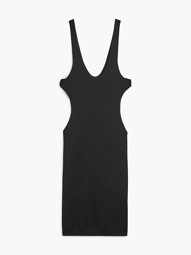 CK BLACK Bodycon-Kleid mit Cut-outs für Damen CALVIN KLEIN JEANS