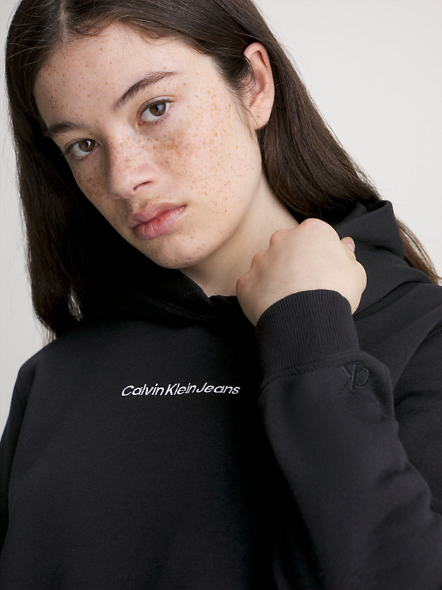 CK BLACK Sweat-shirt à capuche avec logo for femmes CALVIN KLEIN JEANS