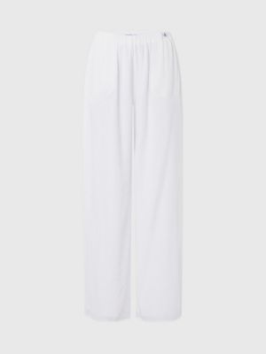 Crinkle Rayon Wide Leg Trousers Calvin Klein® | J20J221075YBH