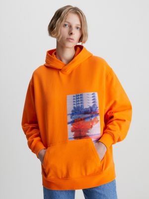 lancering Refrein Tussendoortje Oversized hoodie met borduursels Calvin Klein® | J20J221153SCB