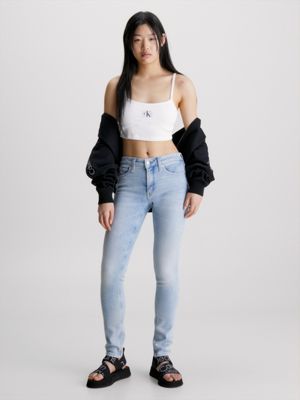 Calvin klein deals mid rise skinny