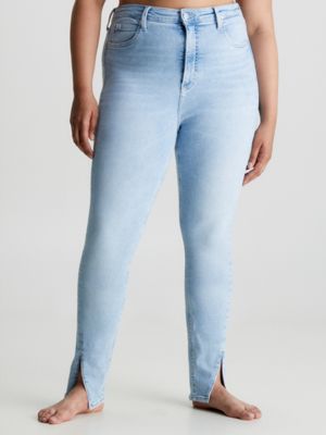 Jeans tiro súper alto para mujer