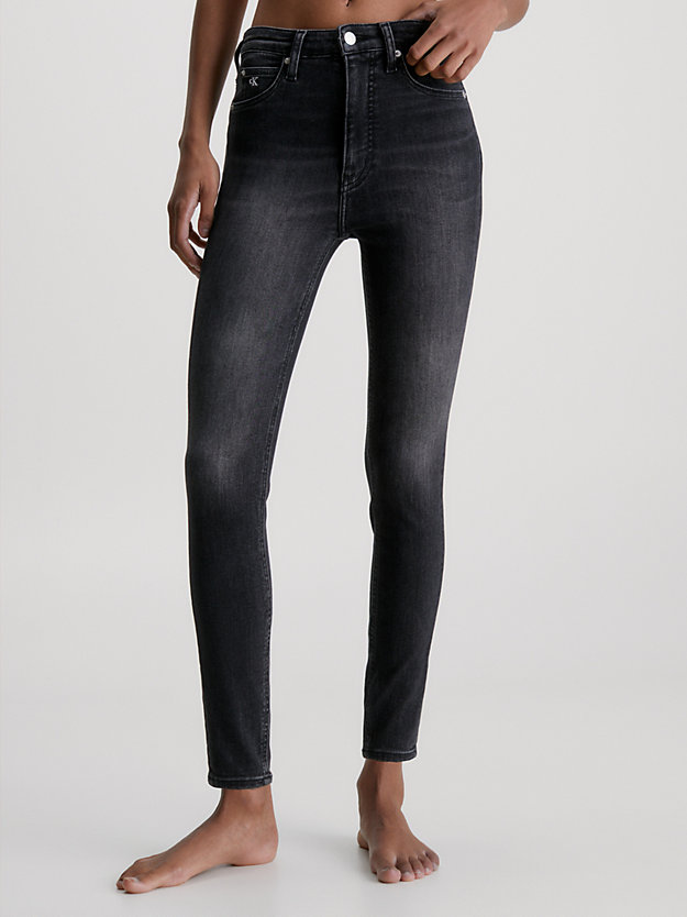DENIM MEDIUM High Rise Super Skinny Ankle Jeans für Damen CALVIN KLEIN JEANS