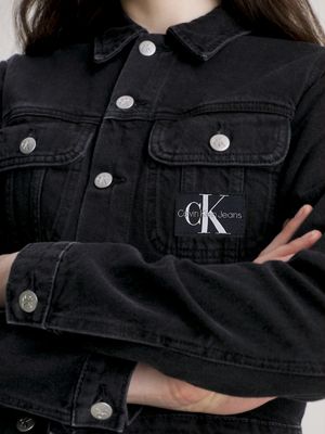 Calvin klein denim jacket sale best sale