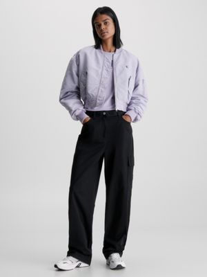 Cotton Twill Cargo Pants Calvin Klein®