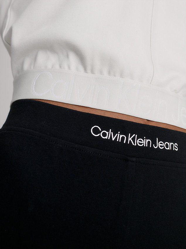 cuissard en jersey milano black pour femmes calvin klein jeans
