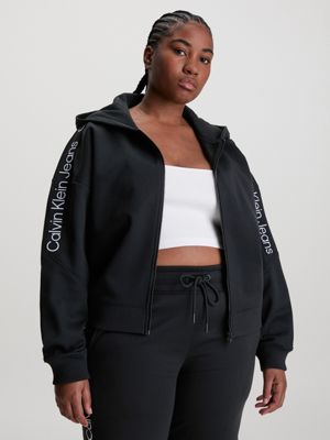 Oversized Zip Up Hoodie Calvin Klein® J20J221328BEH